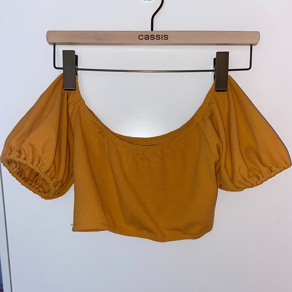 Sabo Skirt Ribbed Jogger Set || Mustard Yellow - Picture 3 of 13